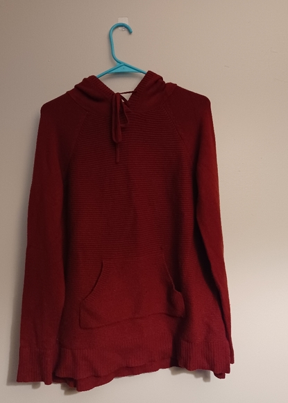 Sonoma Dark Red Sweater - M - Picture 2 of 5